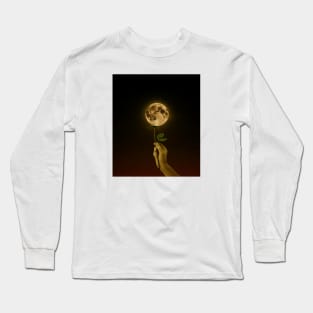 Lunar flower Long Sleeve T-Shirt